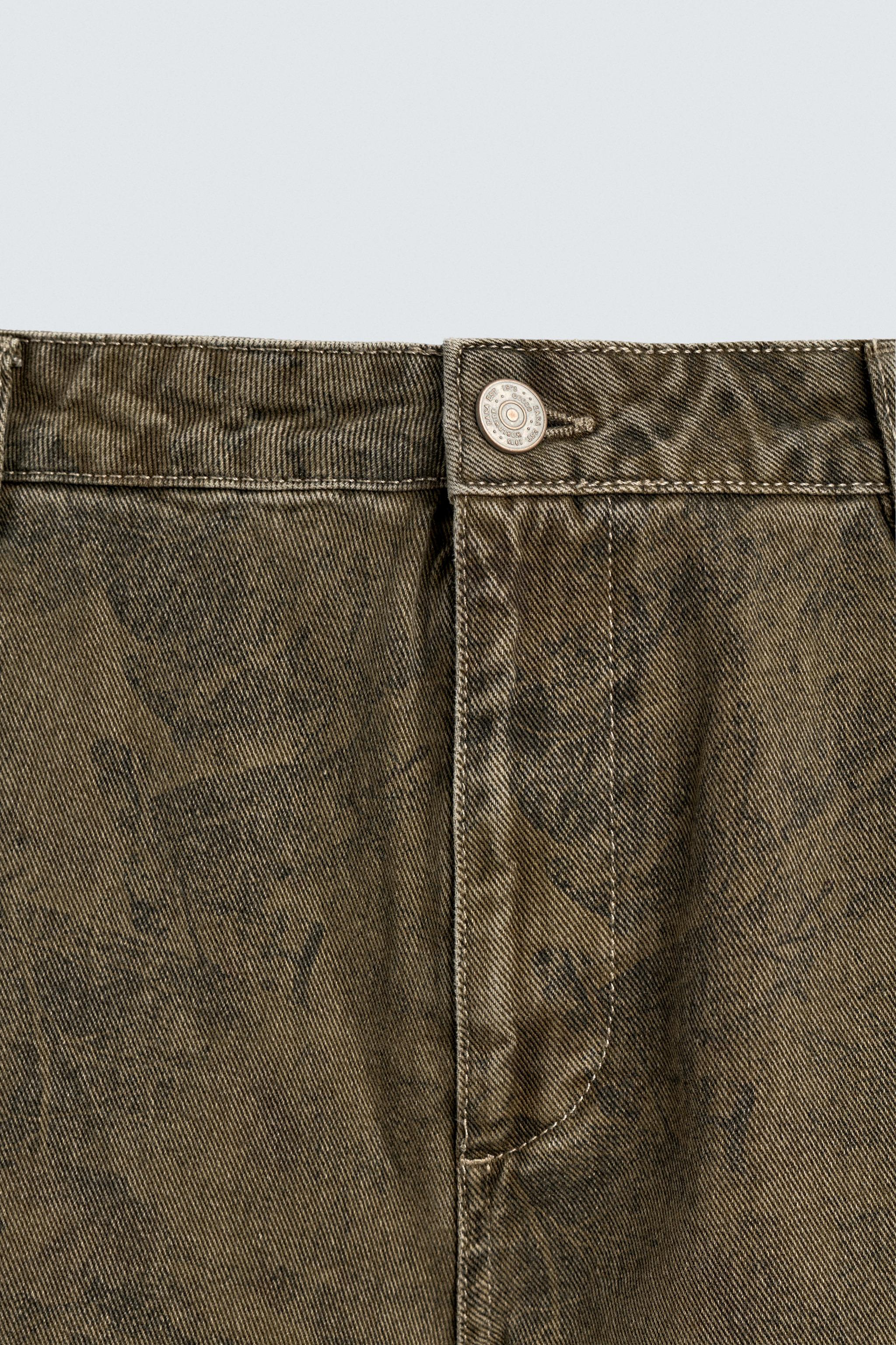 PANTALON CARPENTER À IMPRIMÉ ABSTRAIT